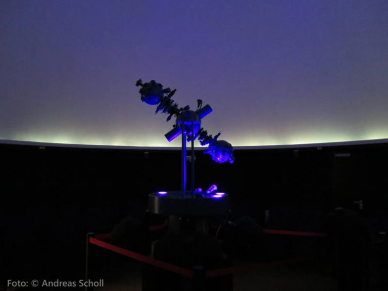 Urania-Planetarium und Bürgel-Gedenkstätte Potsdam Projector