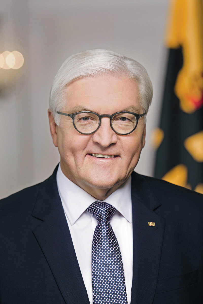 Portrait du président fédéral Frank-Walter Steinmeier - Mécène du Centenaire du Planétarium